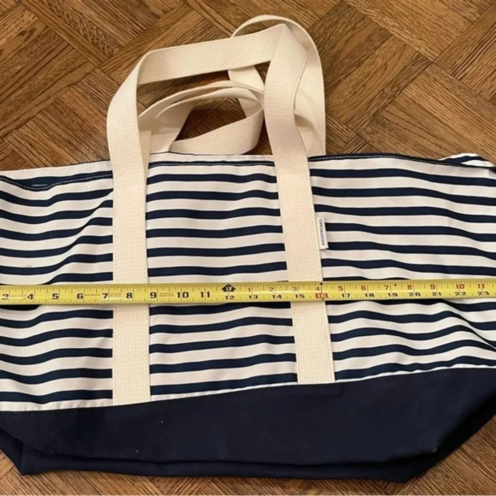 NWOT Beach Boat Tote Striped Bag - Picture 5 of 6
